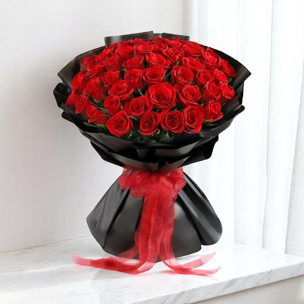 Luxury Red 25 Roses Bouquet